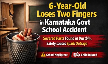 Karnataka School Horror: 6-Year-Old Loses Fingers, Staff Allegedly Dumps Them