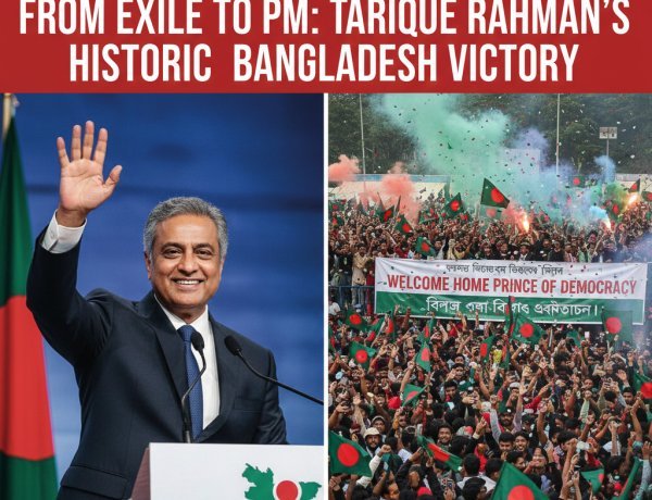 निर्वासन से सत्ता तक: तारीक रहमान की ऐतिहासिक जीत और बांग्लादेश की नई शुरुआत