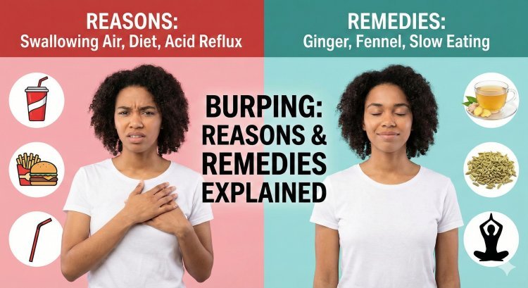 बार-बार डकार क्यों आती है? जानिए इसके मुख्य कारण और रोकने के 5 घरेलू उपाय