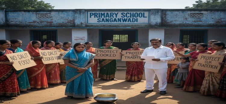 दलित रसोइया के हाथ का खाना खाने से बच्चों का इनकार, अभिभावकों ने किया मिड-डे मील का बहिष्कार