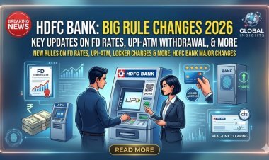 HDFC Bank New Rules 2026: FD दरें, UPI-ATM विड्रॉल और लॉकर चार्ज में बड़े बदलाव, जानें सबकुछ!