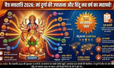 चैत्र नवरात्रि 2026: कलश स्थापना का शुभ मुहूर्त, पूजा विधि और हिंदू नव वर्ष की शुरुआत—जानें सब कुछ एक क्लिक में!