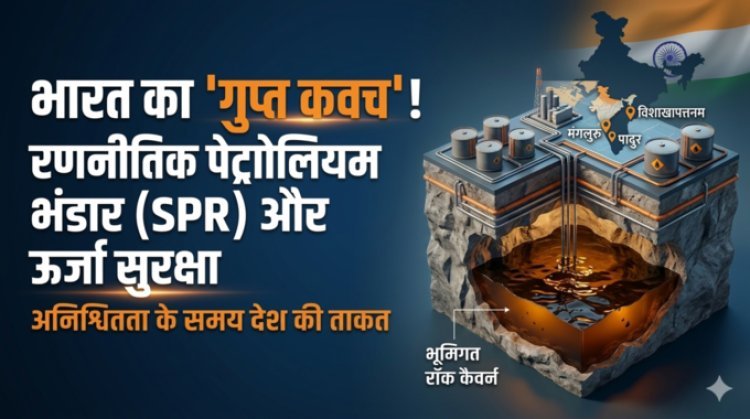 भारत का 'गुप्त कवच': रणनीतिक पेट्रोलियम भंडार (SPR) और देश की ऊर्जा सुरक्षा