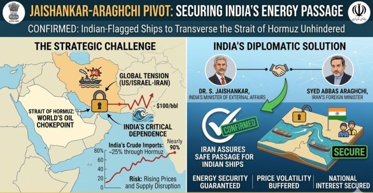 जयशंकर का एक फोन और मान गया ईरान: Strait of Hormuz से अब बेखौफ गुजरेंगे भारतीय जहाज