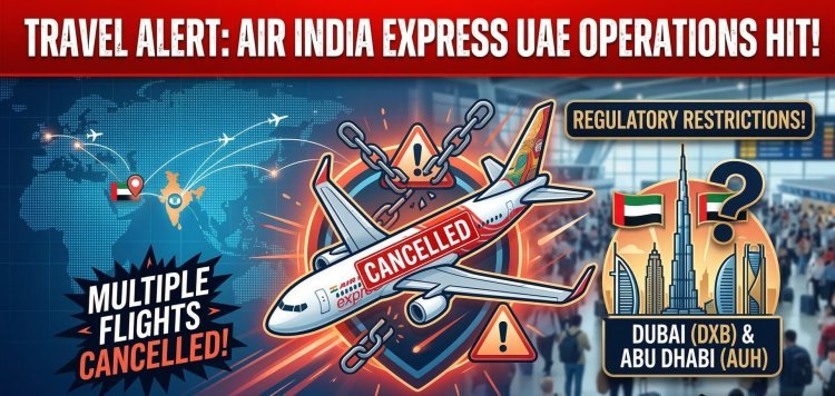 Air India Express Crisis: Why Multiple UAE Flights Are Being Cancelled & What Passengers Should Do