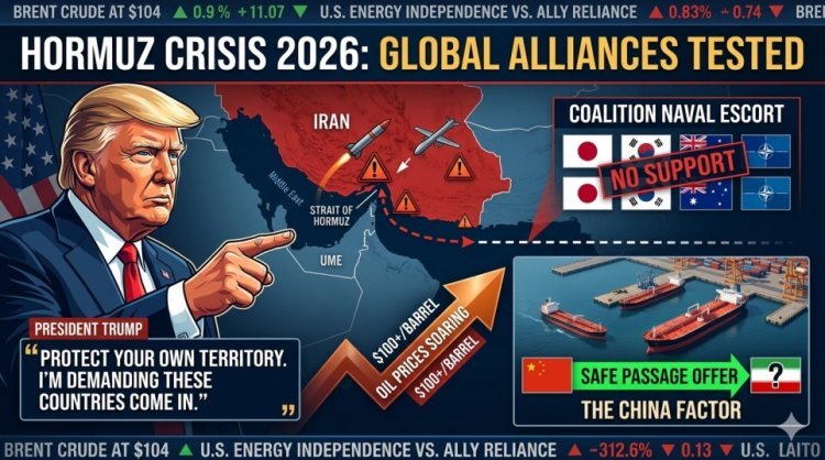 Hormuz Crisis 2026: Trump’s Naval Coalition Fails to Launch? Why Japan, Australia, and NATO are Saying "No"