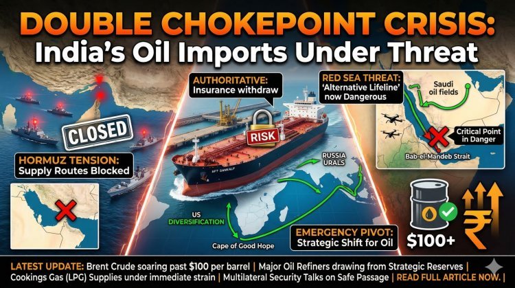 Double Chokepoint Crisis: Why the Red Sea Threat is the New Nightmare for India's Oil Imports