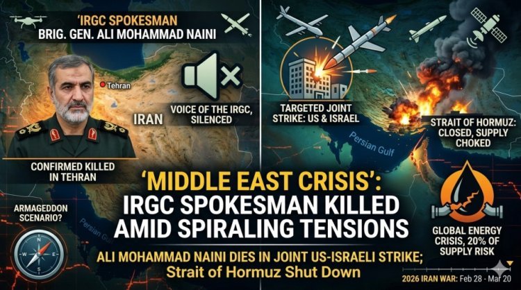 Middle East on the Brink: IRGC Spokesman Ali Mohammad Naini Killed in US-Israeli Strike