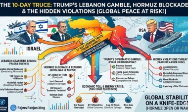 The 10-Day Truce: Trump’s Lebanon Gamble, the Hormuz Blockade, and the Hidden Violations Threatening Global Peace
