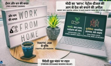 मोदी का 'WFH' मंत्र: पेट्रोल-डीजल की आग से देश को बचाने की अपील, जानें घर से काम करने के फायदे और चुनौतियां
