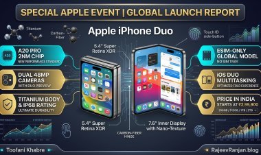 Apple का पहला फोल्डेबल फोन iPhone Duo लॉन्च! जानें 6 बड़े ऐलान, फीचर्स और भारत में कीमत