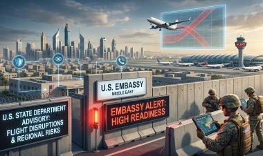 Middle East Tensions Flare: US Embassies Issue High-Alert Warnings Over Rapid Escalation Risks