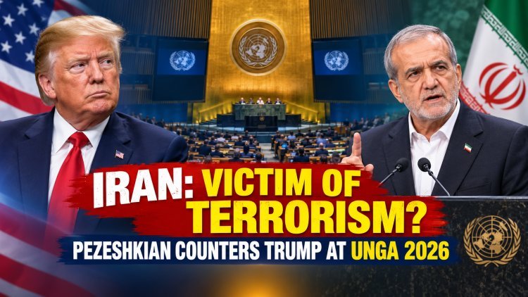 "We Are Victims, Not Terrorists": Iran's Pezeshkian Rebuts Trump at UNGA