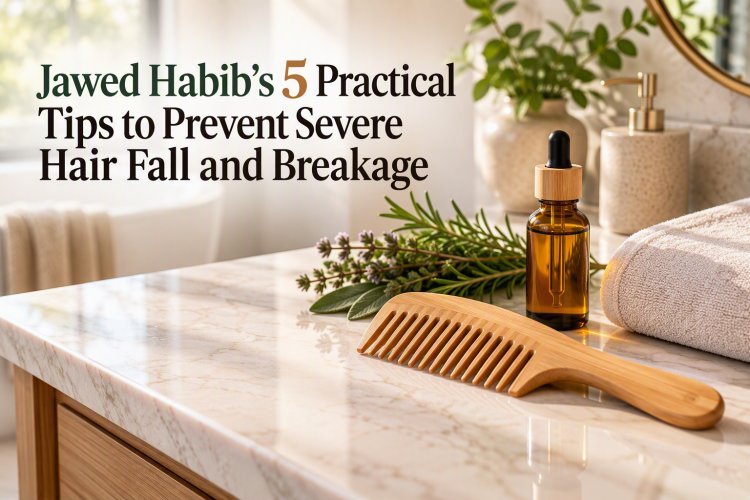 Jawed Habib’s 5 Practical Tips to Prevent Severe Hair Fall and Breakage