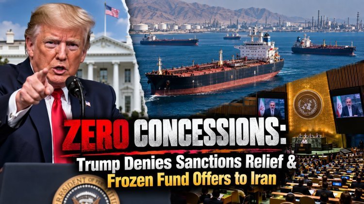 'I Offered Them Nothing': Trump Refutes Report Claiming U.S. Proposed Sanctions Relief to Tehran