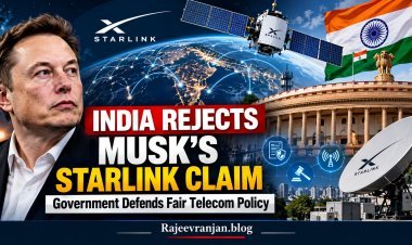 India Rejects Elon Musk's Starlink Blockade Claim, Defends Fair Satellite Internet Policy