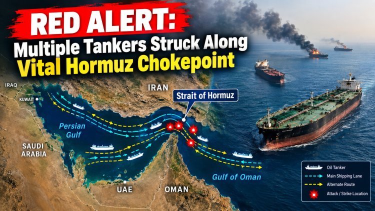 Oil Tankers Hit in Flurry of Attacks Around Strait of Hormuz | Maritime Security Report