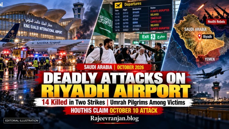 Saudi Arabia Airport Attack: 14 Killed in Riyadh Strikes, Umrah Pilgrims Among Victims